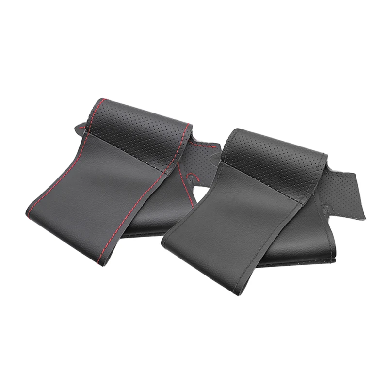 Прошитый вручную кожаный чехол на руль автомобиля для Renault Megane 3 Scenic Kangoo 2 Fluence (ZE)