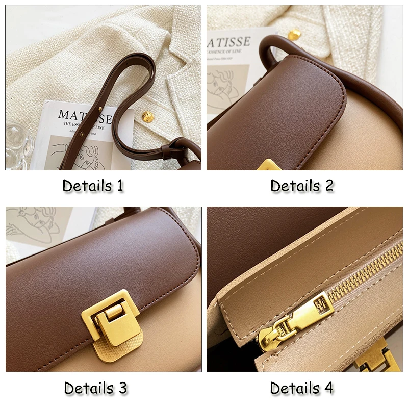 Fashion Women Crossbody Bag 2023 Trend Woman Bag Luxury Designer Handbag Adjustable Shoulder Bag PU Leather Female Messenger Bag