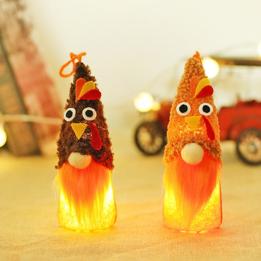 

Пасхальные гномы в форме индейки, Безликие гномы для настольных украшений, шведские гномы, пасхальные гномы TS2