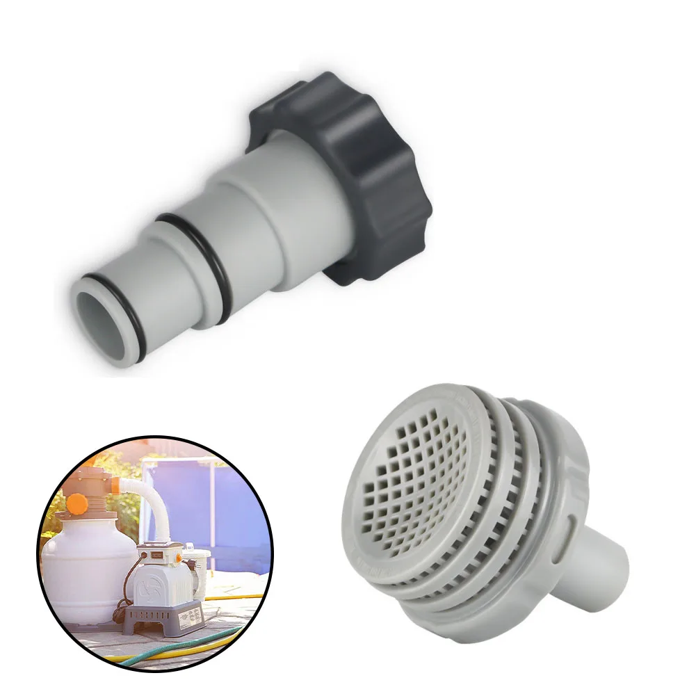 

Filter Connector Long Pipe Joint Strainer Hole Plug For Intex Nozzle Set Plug Sieve Grid Sieve Connection Pump Inlet Nozzle