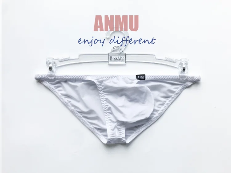 

Мужские трусы брифы из вискозы, с U-образным выпуклым мешочком