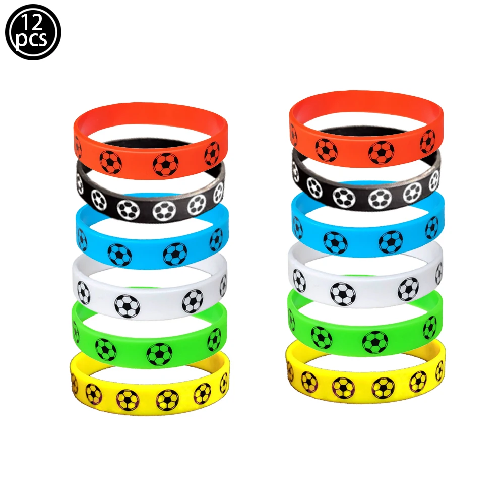

Футбольные браслеты из ПВХ