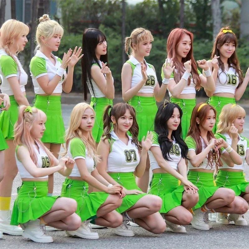 Корейская группа Kpop для девушек Женская джазовые танцы хип-хоп костюм