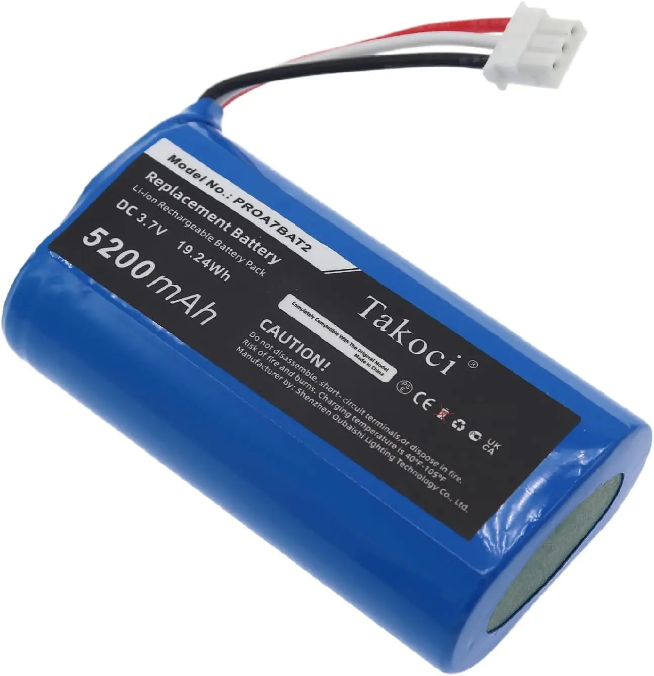 Сменный аккумулятор для Honeywell Home PROA7 PROA7PLUS Resideo PROA7C PROA7PLUSC PROA7BAT2 3 7 В/мА