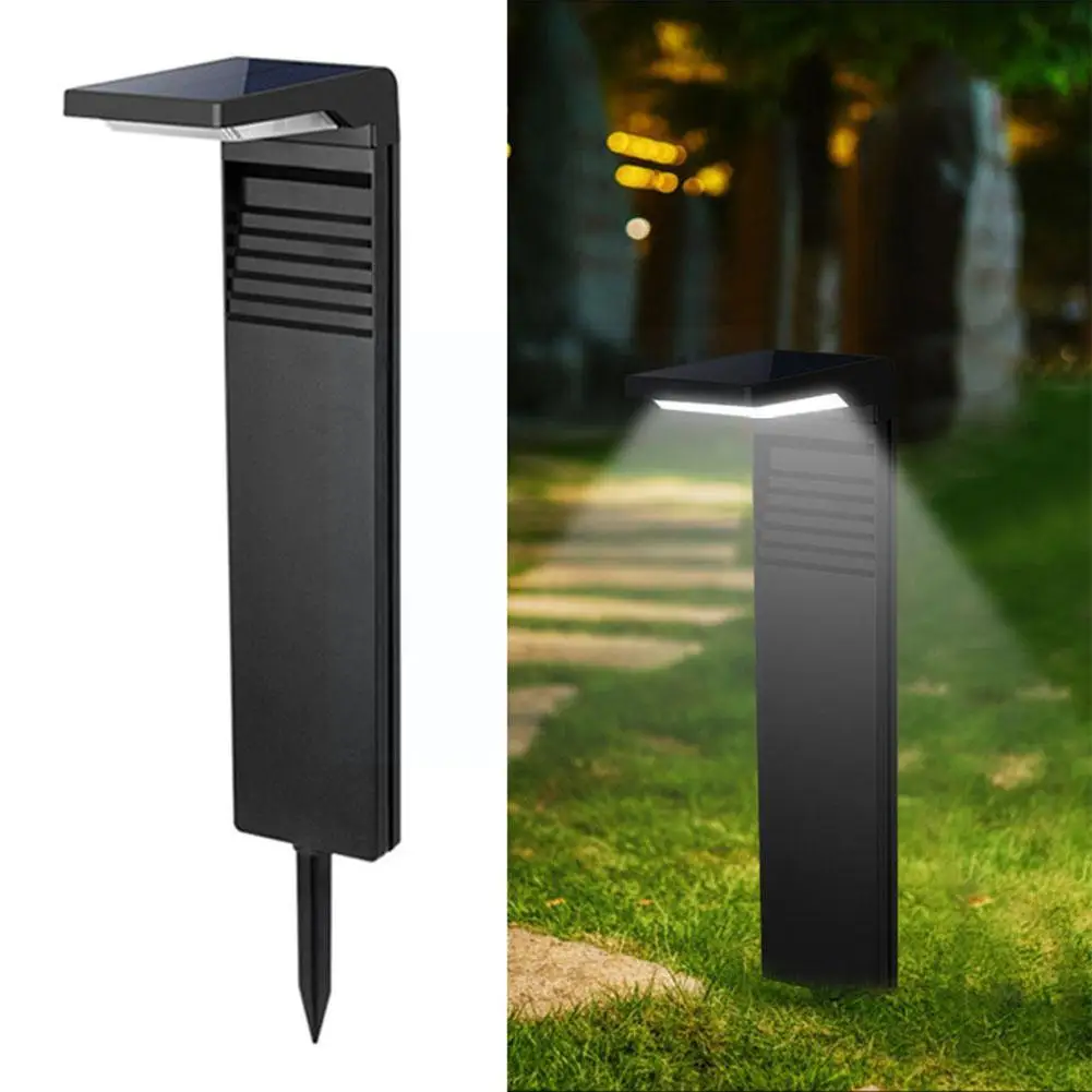 

Solar Garden Lights Outdoor Waterproof LED Light Decoration Pathway Landscape Bollard Solar Lawn Lights for Yard Walkway O1D1