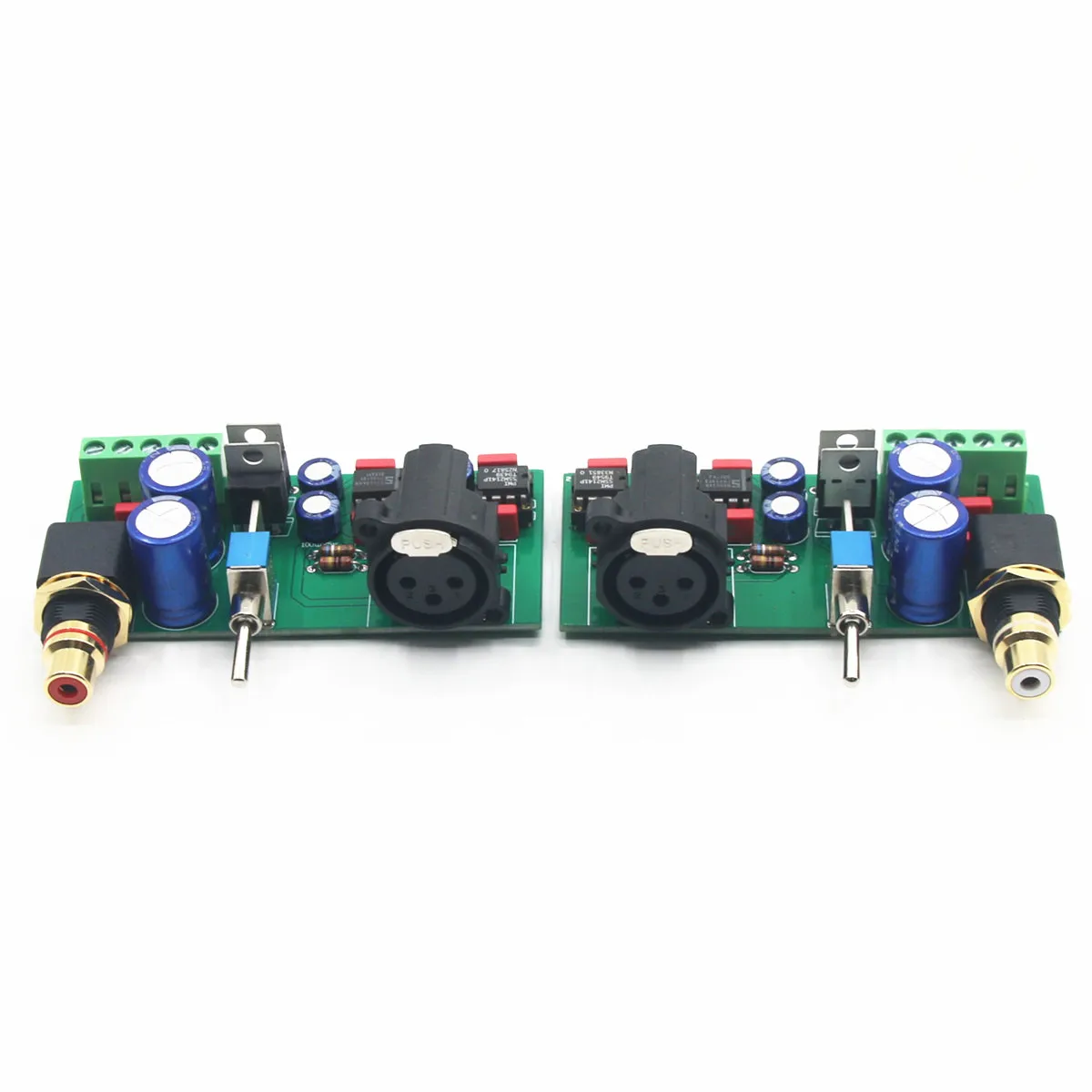 1 Pair SSM2141 Balanced XLR Signal To Unbalanced RCA Single-Ended Audio Change Board |