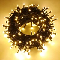 super bright 20m 30m 50m led christmas tree string lights outdoor 8 modes waterproof fairy lights garland for party patio decor