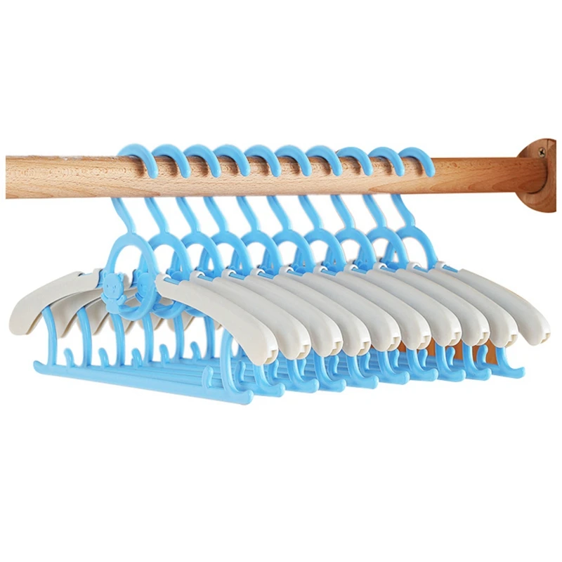 

20 шт., вешалка для детской одежды, пластиковая вешалка