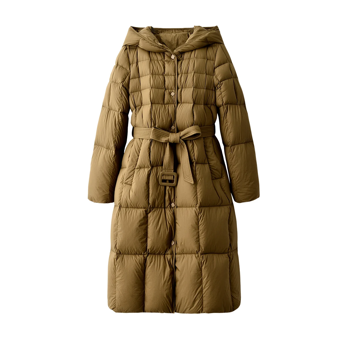 High-quality Casacas Para Mujer Invierno 2022 Long Coats for Winter for Women  90%  White Duck Down  Casual  Winter Hooded