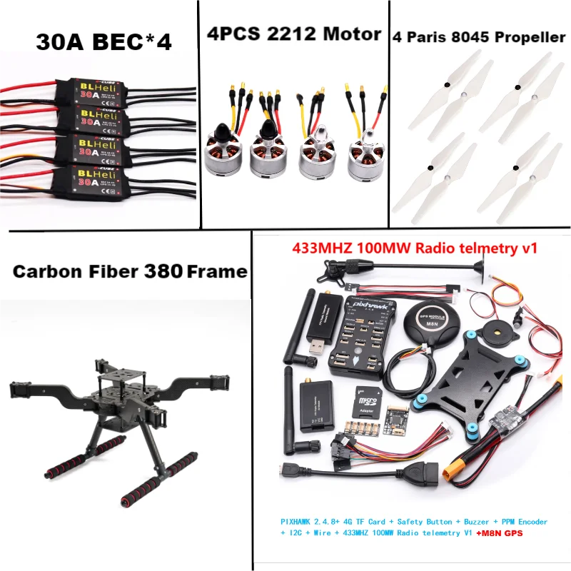 Фото DroneHub 2.4.8 M8N Новый умный дрон с открытым исходным кодом FLY 380 МП квадрокоптер с перевернутой рамой №2