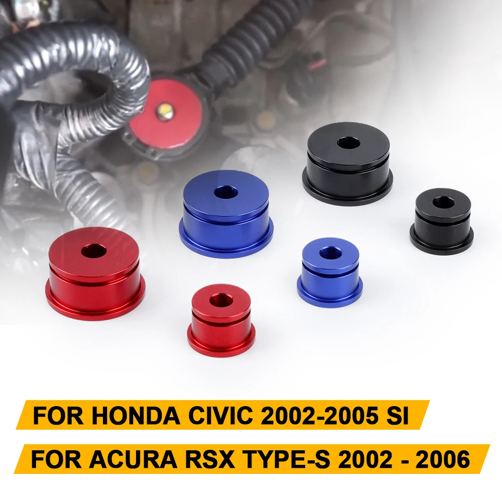 Bujes de Cable de cambio corto para Honda Civic 2002-2005 SI EP3 Acura RSX tipo-s 2002-2006, Kit adaptador de palanca corta