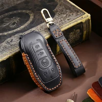 car key cover case for ford fusion mondeo mustang f 150 explorer edge 2015 2016 2017 2018 carstyling key protection keychain