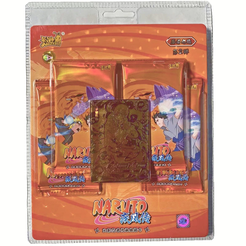 

New KAYOU Naruto Card Ninja Legend SP LR Card BP Collector's Edition Card Collector's Card Boy Gift Rodeo against rare Surprise