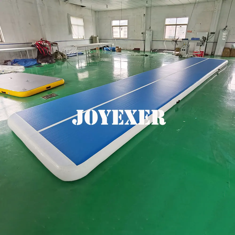 Профессиональный гимнастический коврик Airtrack 8 м с откидной спинкой