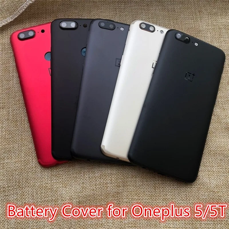 Задняя крышка Oneplus5T для Oneplus 5T корпус задняя ремонт сменный аккумулятор чехол +