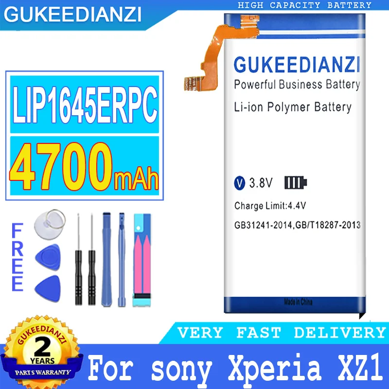 

Bateria LIP1645ERPC 4700mAh High Capacity Replacement Battery For sony Xperia XZ1 G8341 G8342 XZ1 Dual High Quality Battery
