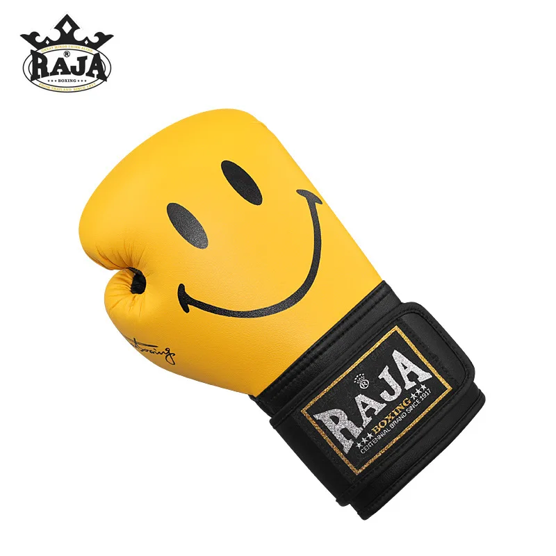 Боксерские перчатки RAJA для взрослых мужчин и женщин мужские с улыбающимся лицом
