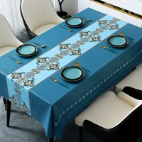 tablecloth table cloth waterproof room decor aesthetic table cover cloth dinning table cover manteles de mesa rectangular
