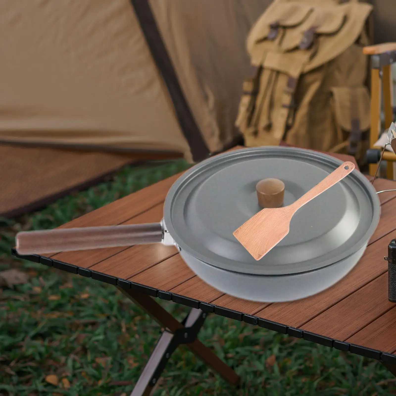 Сковорода для приготовления пищи кухонная посуда со съемной ручкой не прилипает