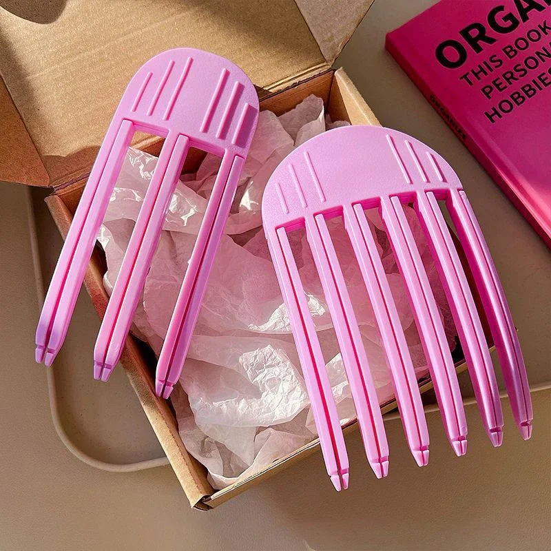 Новинка 2024 пушистые заколки для волос ленивая укладка щипцы завивки портативные