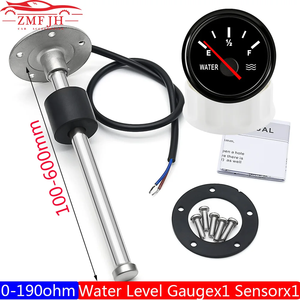 

Датчик уровня воды 100-600 мм по индивидуальному заказу + Датчик уровня воды 52 мм с крассветильник том 0-ом счетчик уровня воды для автомобиля ло...