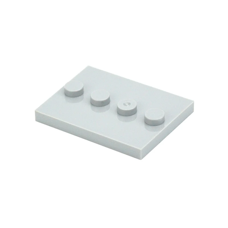 

Compatible Assemble Particles 88646 17836 DIY Tile Modified 3x4 With 4 Studs MOC Parts Building Blocks Changeover Catch Bricks
