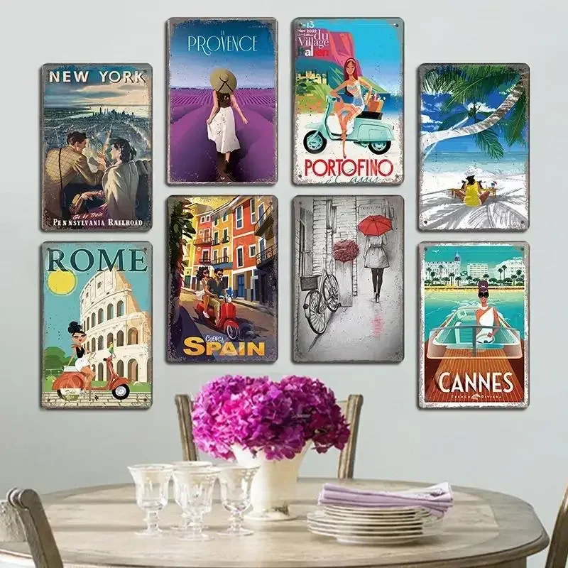 Алюминиевая Металлическая Дорожная Табличка Для Девочек - Тема Памяти И Города