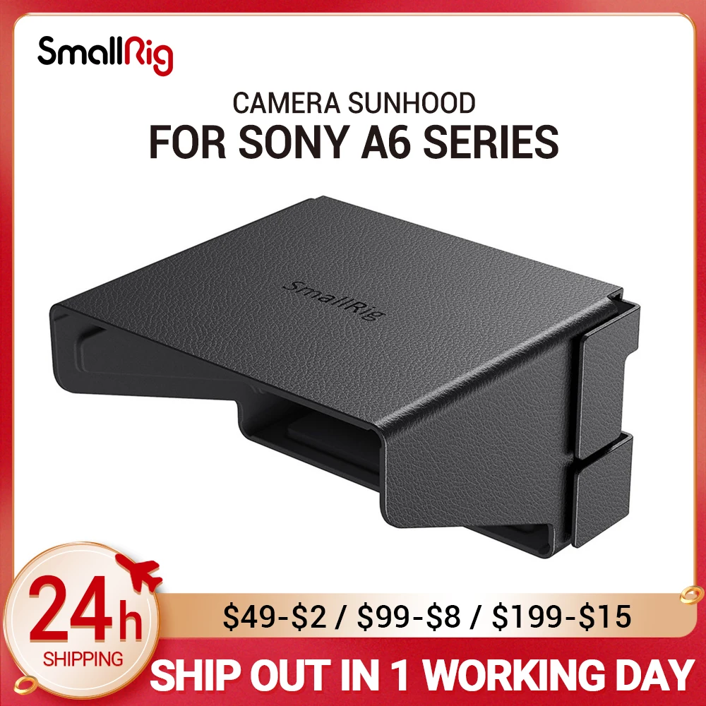 Солнцезащитный козырек SmallRig A6400 светильник камеры Sony a6000 / a6100 a6400 a6500/a6600 легкий от