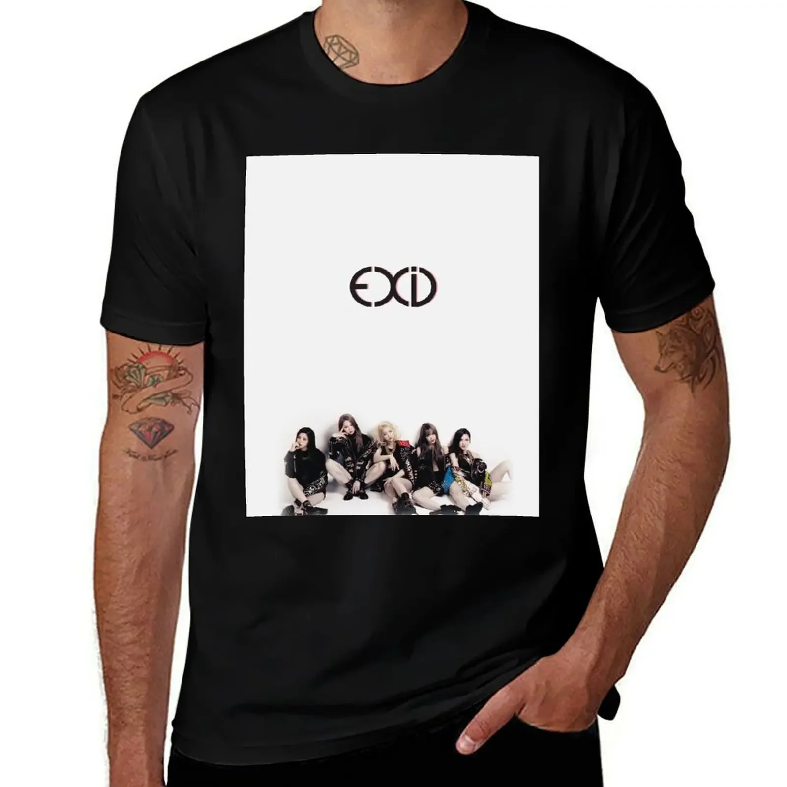 EXID- AH YEAH футболка аниме роскошные мужские футболки пакет