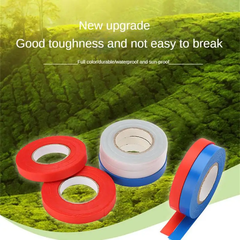 

New 20Pcs Tapetool Tapes PVC Plant Tie Tapetools Branch Tape For Garden Tools Tying Machine Vegetable Fruit Tree Tapenter Garter