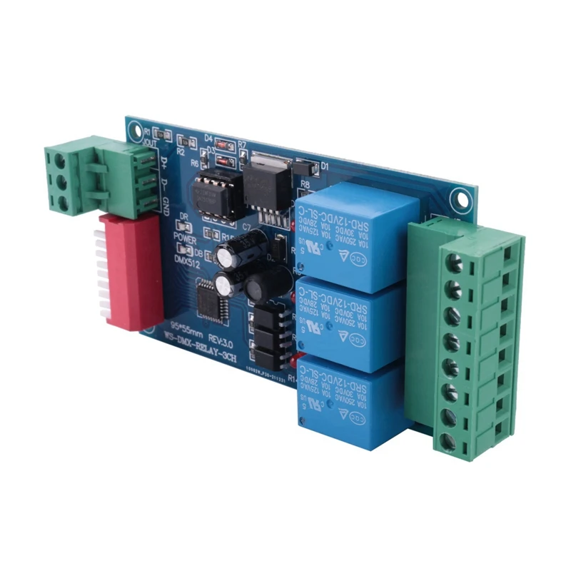 3-х канальный контролируемый реле 5А DMX512 комплект переключателей DIY