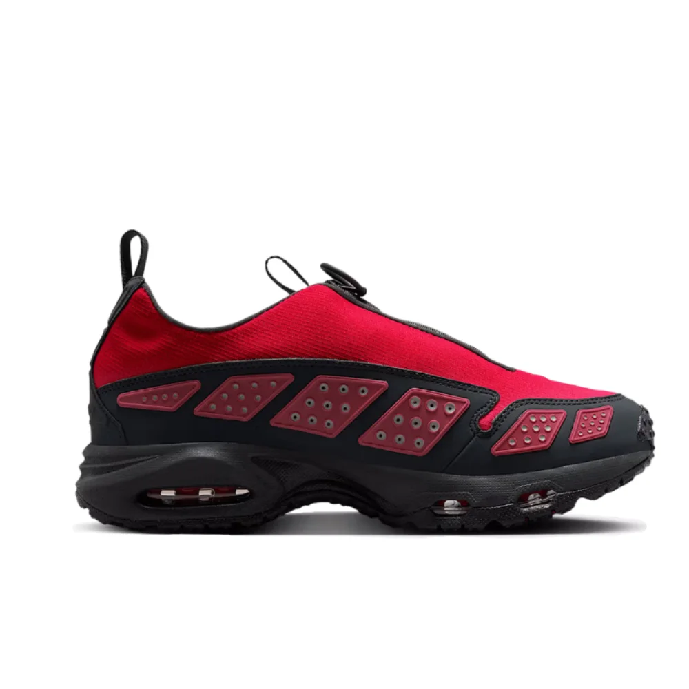 Фото Кроссовки Nike Air Max SNDR: стильные, модные, уникальные, удобные, прочные, низкие повседневные кроссовки для женщин, красные, FZ4238-800 №3