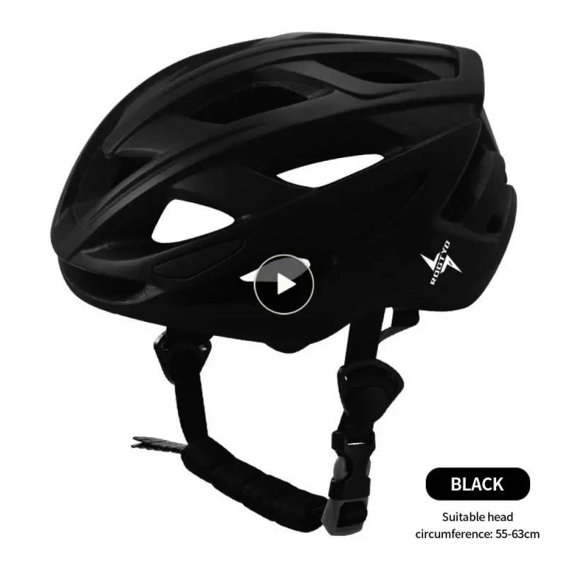 

Ventilation Bicycle Helmet Sports Head Protect Anti Fall Adjustable Head Circumference Anti Crack Cycling Helmets 18 Holes
