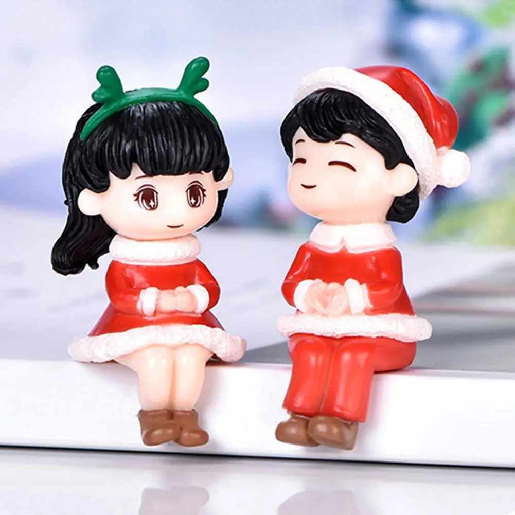 

Парные украшения для интерьера автомобиля Merry Christmas для дома новогодние елочные украшения Рождественские украшения орнамент 20 C6C1