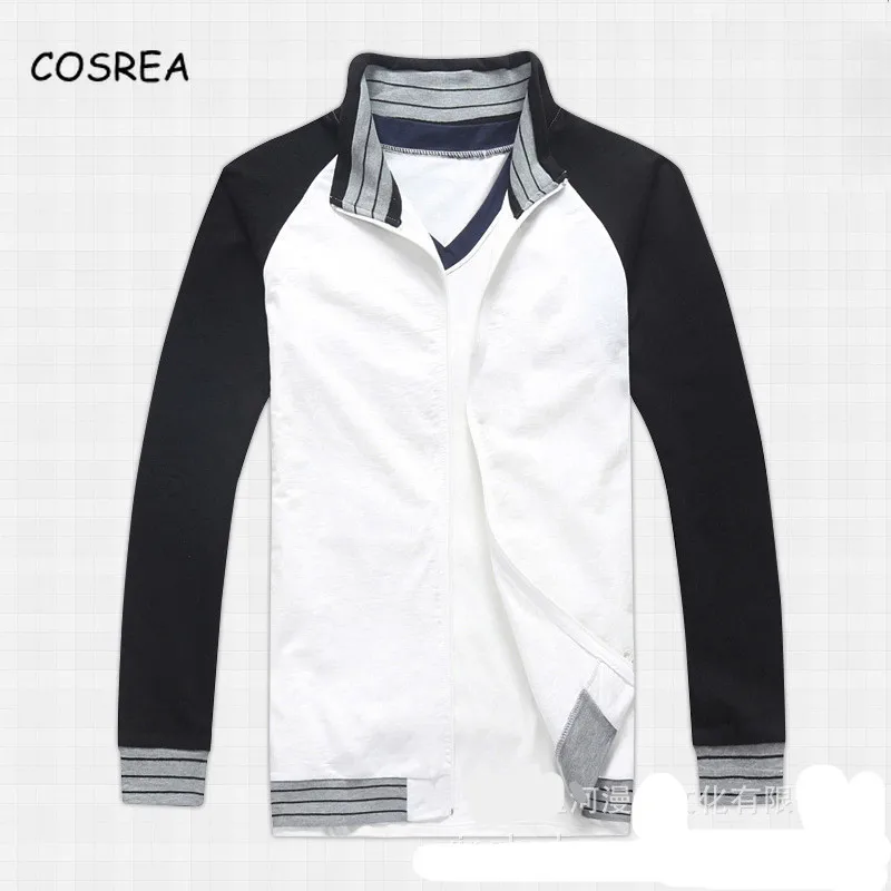 Fate/Stay Night Cosplay Costumes Emiya Shirou Men Shirt Jacket Top Sweatshirt Neckwear Women Male T-shirt Neckcloth