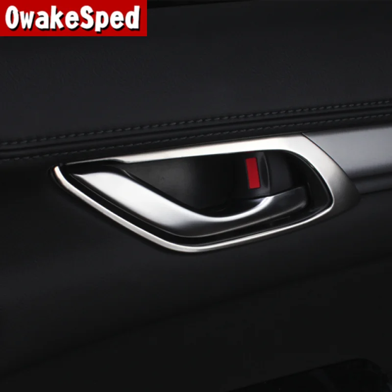 

Для Mazda CX-5 CX5 2017-2022, интерьерная дверная панель, ручка, рамка, объемная отделка, декоративные полосы, автомобильные аксессуары, наклейка