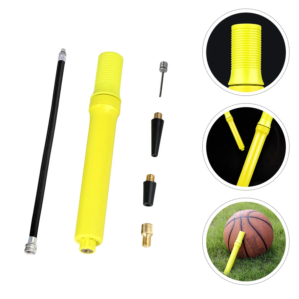 

Pumpbasketball Air Hand Inflator Football Balloon Netball Soccer Portable