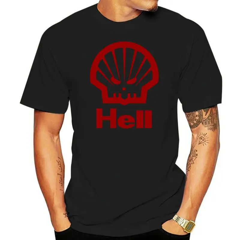 

Fashion 2022 Summer Men'S Casual Male Tops & Tees Hell Skull T-Shirt - Protest, Worn Out By Heath Ledger O Neck Tops Tees