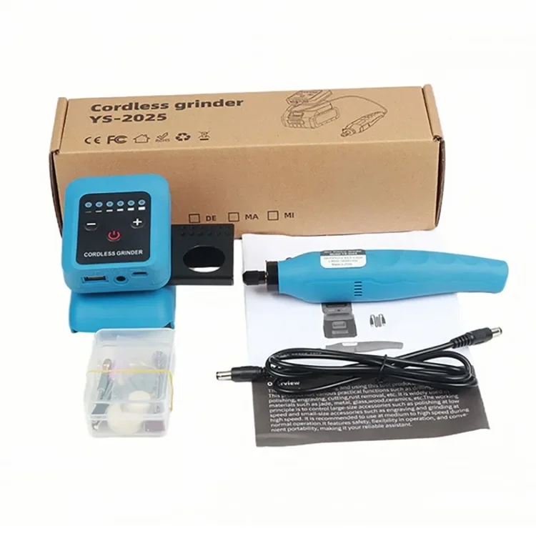 Электрическая шлифовальная машина 80 Вт, мини-электрическая шлифовальная машина, 18000 об/мин, домашняя DIY для литиевой батареи Makita 18 В-21 В, регулировка скорости обратных шаров