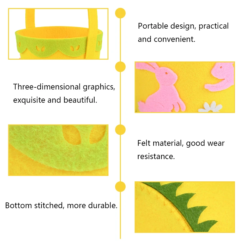 1 шт. Круглый нетканый мешок для хранения конфет | Дом и сад