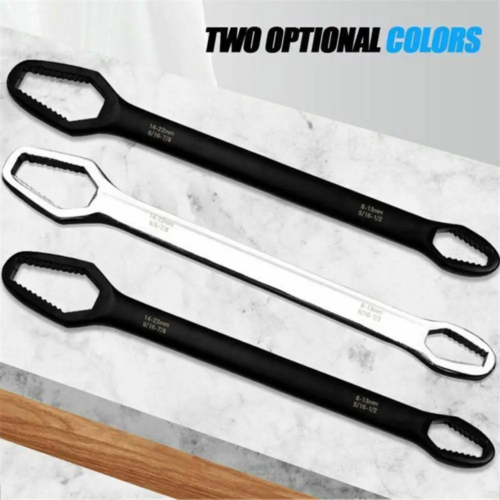 

8-22mm Universal Torx Wrenches Repair Tools Double End Spanner Self-tightening Nuts Repair Tool Wrench