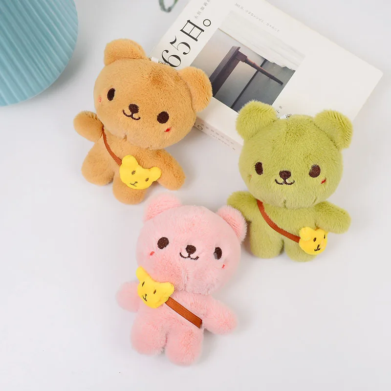 Новая симпатичная креативная Милая Сумка-медвежонок модное смешное украшение