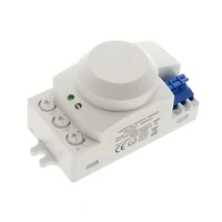 5 8ghz led microwave radar sensor light switch human body motion induction sensor controller switch ac 220v 240v switch