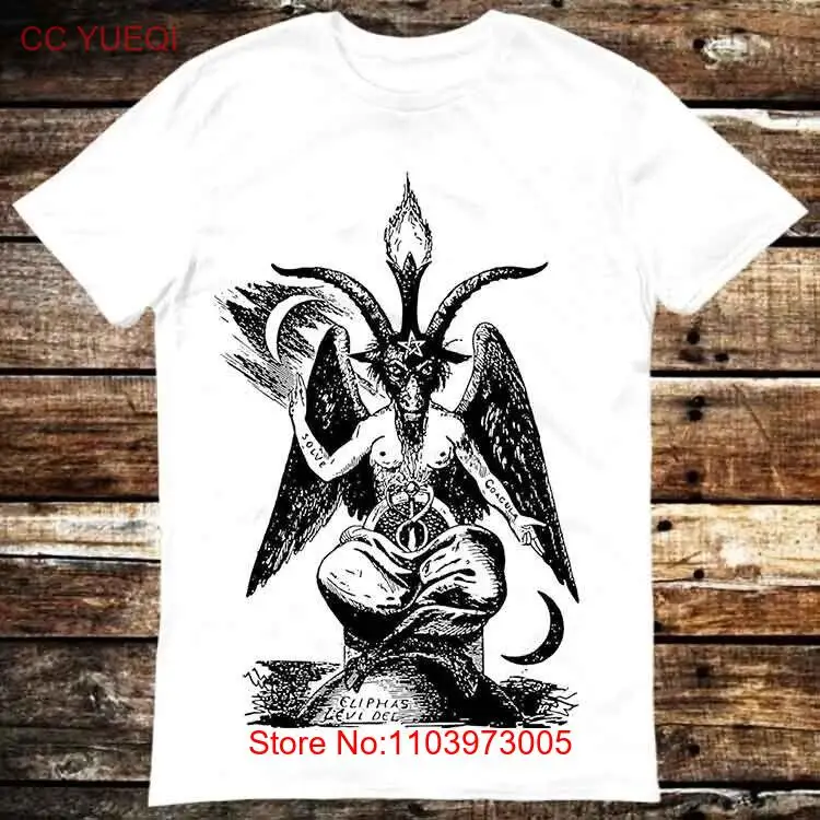 Оккультная рубашка Baphomet of Eliphas Levi Sabbatic Goat Of Mendes 6297