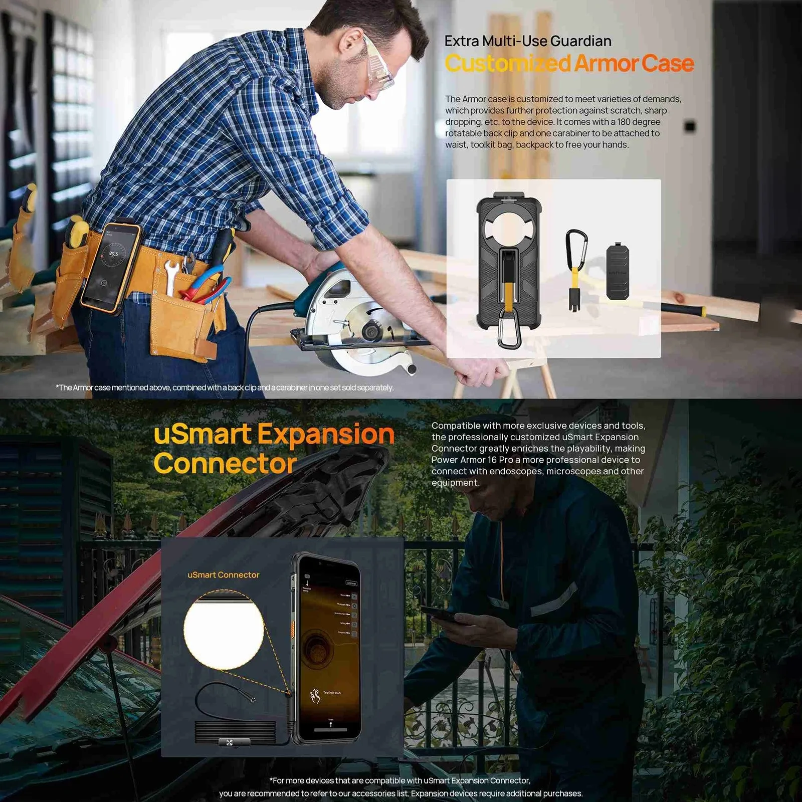 Смартфон Ulefone Power Armor 16 Pro 4 + 64 ГБ 9600 мАч Android 12 NFC