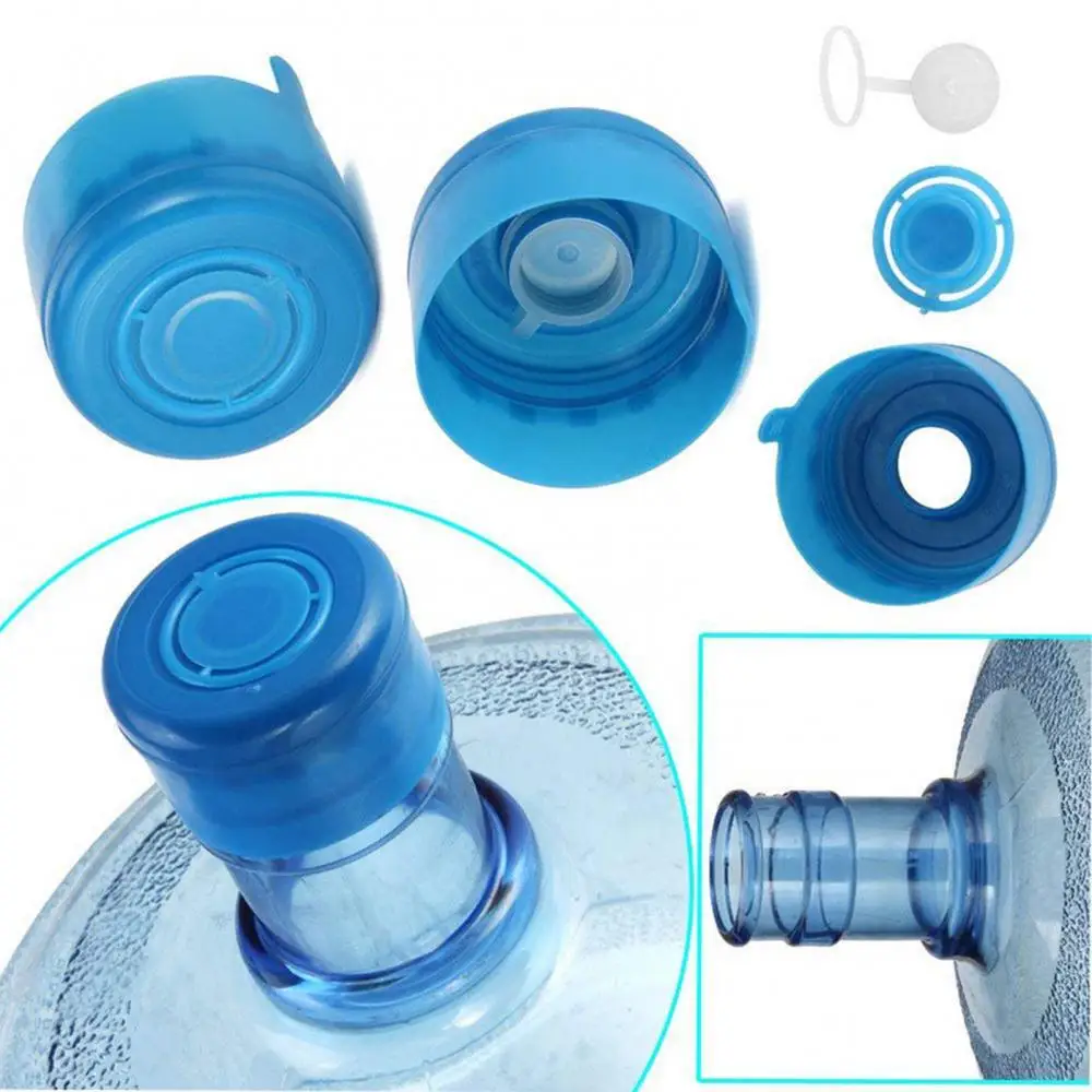 

5Pcs Reusable 3/5 Gallon Barrelled Water Thicken Plastic Snap-on Replacement Cap