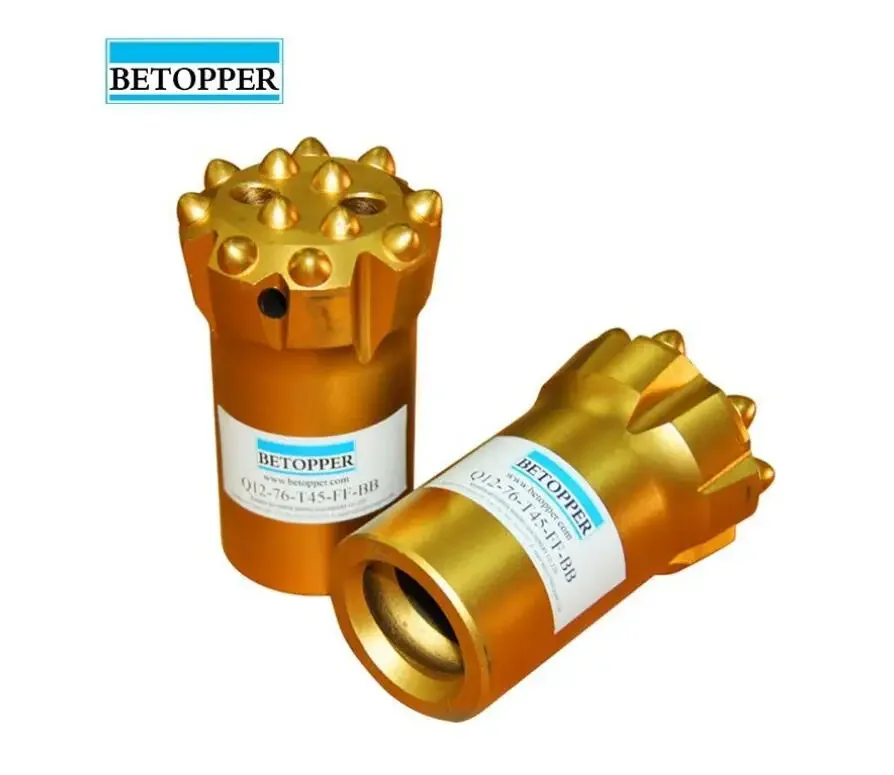 Кнопочная насадка Atlas Copco T45 высшего качества для сверления длинных отверстий