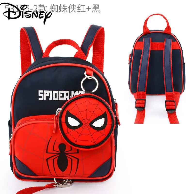 Disney's Avengers Student New Handsome Cartoon Breathable Schoolbag Children's Large-capacity Anti-lost Pendant Backpack