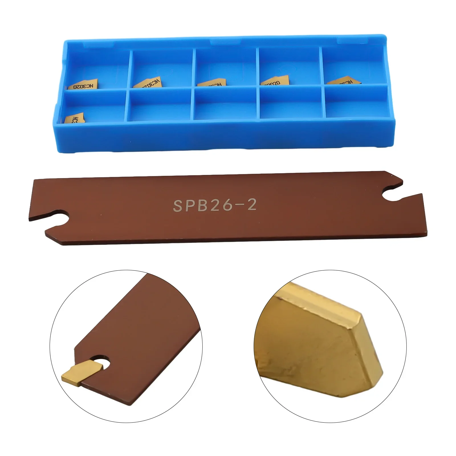 Усиленные твердосплавные вставки SP200 GTN2 с лезвием SPB262 инструмент для прорезания