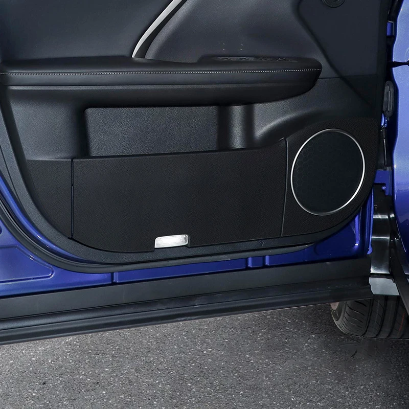 

4 шт., кожаные наклейки для дверей автомобиля Lexus RX RX200t RX300 RX350 RX450h 2016-2023